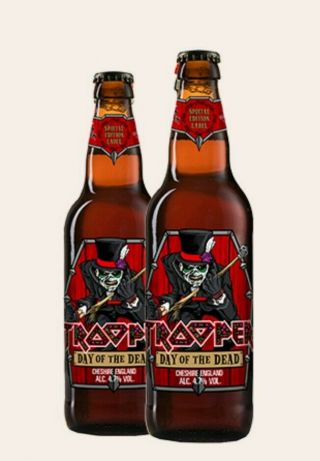 Iron Maiden Trooper Beer " Day Of The Dead " Limited Edition X 1 Bottle.