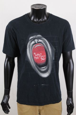 Mens The Australian Pink Floyd Show 2008 T - Shirt Black Size Large