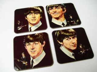 The Beatles Fantastic Artwork Coaster Set
