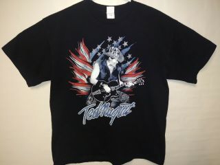 Ted Nugent 2013 Tour T Shirt Size Xl Rock Concert T Shirt Black