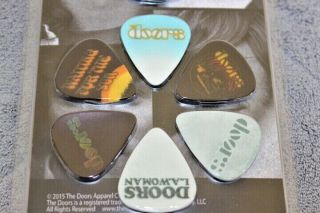 THE DOORS 12 PACK GUITAR PICK SET BY PERRI ' S LEATHERS CANADA 4