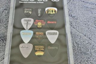 THE DOORS 12 PACK GUITAR PICK SET BY PERRI ' S LEATHERS CANADA 5