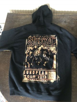 Slipknot Hoodie 2016 European Tour