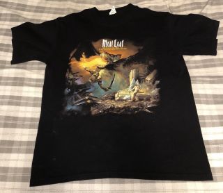 Meat Loaf Bat Out Of Hell Iii Tour Shirt Medium The Monster Is Loose Vintage