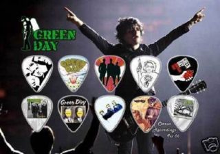 Green Day - A5 Size Limited Edition - Guitar Pick Display - Postage