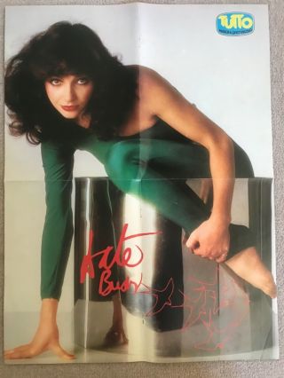 Kate Bush Italian Mag Poster,  3 Other Clippings Riccardo Cocciante