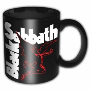 Black Sabbath - " Demon Logo " - Black Boxed Ceramic Mug