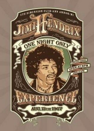 Jimi Hendrix Poster " Experience " Licensed