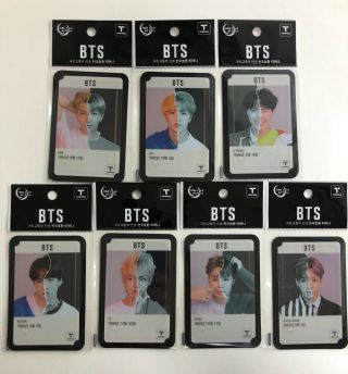 Bts 2019 Limited T Money Card,  Tracking No.