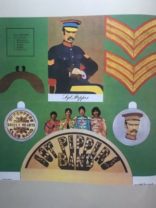 Sgt Pepper’s Lonely Hearts Club Band Giant Poster Souvenir Photo Poster Book 2