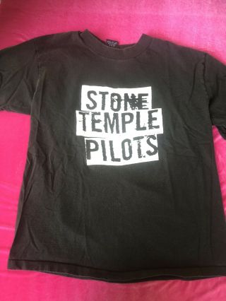 Stone Temple Pilots,  Vintage Logo Tshirt Size Xl