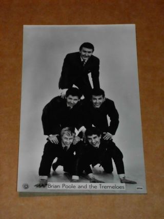 Brian Poole & Tremeloes 1963 5 X 3 Star Photocard (sp 245)