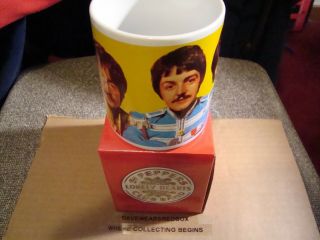 The Beatles 12 Oz Coffee Mug John Lennon Sgt Peppers Lonely Hearts Club Band