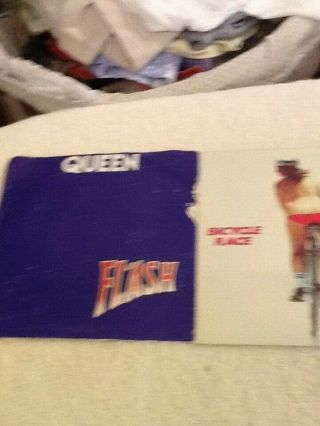Queen Singles X 3 Flash,  1st E.  P And Fat Bottomed Girls