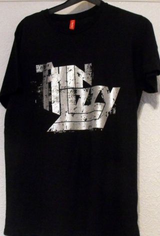 Thin Lizzy Bad Reputation On The Road T - Shirt Medium Front/back Print No.  2