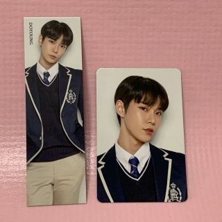 Doyoung Official Photocard Set Nct127 Back To School Kit Photo Card W/ Bookmark