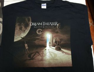 Dream Theater Black Clouds & Silver Linings World Tour Shirt Xl