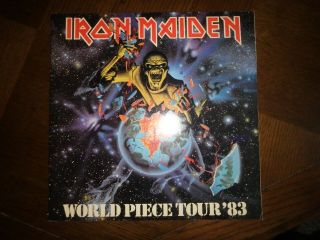 Iron Maiden World Piece Tour 1983,  Tourbook,  Vg