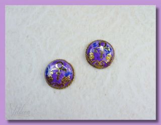 Prince Rogers Nelson - Love Symbol Button Style Earrings