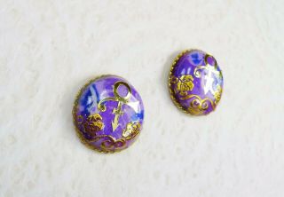 Prince Rogers Nelson - Love Symbol Button Style Earrings 2