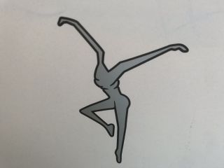 - Dave Matthews Band Silver/black Fire Dancer Logo Window Sticker Decal Logo