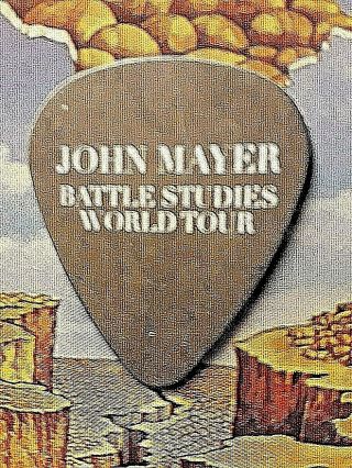 John Mayer 2010 Battle Studies World Tour Guitar Pick - Another Mad Price