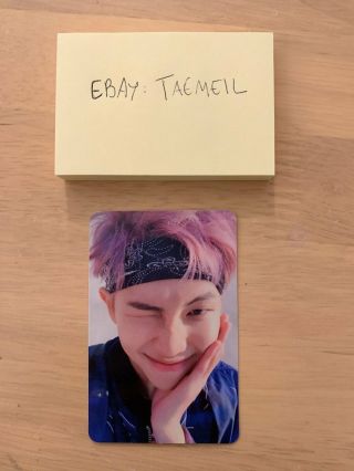 Bts You Never Walk Alone Rm Official Photocard