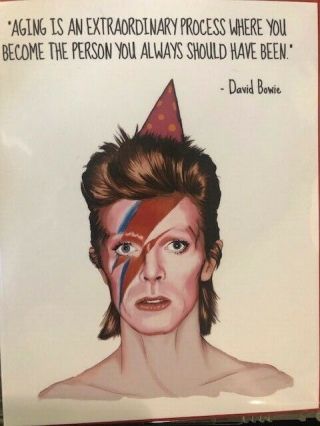 David Bowie - Birthday Card -