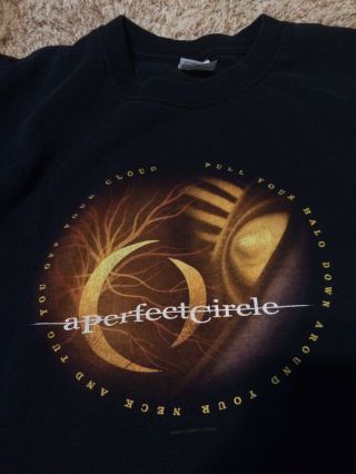 Vtg A Perfect Circle Tool Concert Shirt Unisex Medium
