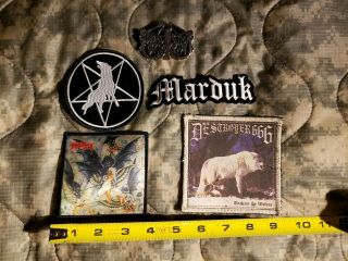 Marduk,  Destroyer 666,  Immolation Patches (stepping On Angels,  Unchain The Wolves