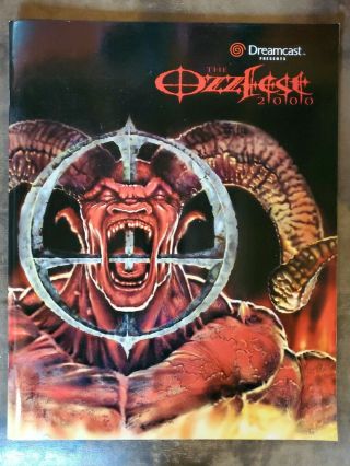 " Ozzfest 2000 " U.  S.  Tour Book Pantera / Godsmack / Disturbed /taproot Autograph