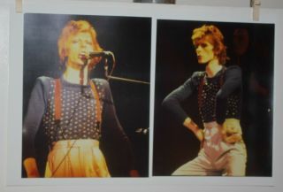 David Bowie Unpublished Photo Set 2 Pittsburgh,  Pa 1976 6 Images