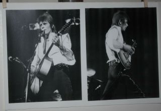 David Bowie Unpublished Photo Set 1 Pittsburgh,  Pa 1972 8 Images
