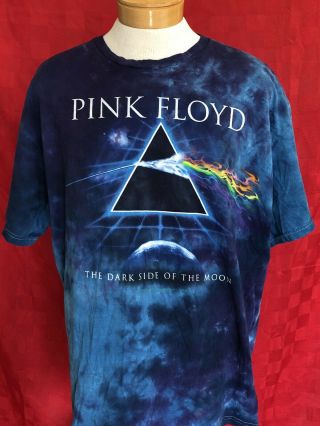 Sweet Tie - Dye Pink Floyd Darkside Of The Moon T - Shirt 2xl Roger Waters