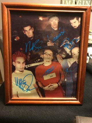 Linkin Park Framed Signed Photo