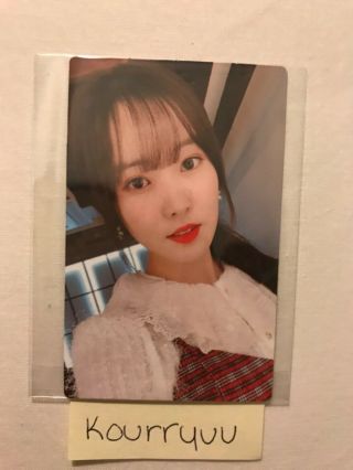 Yuju (gfriend) Time For Us Official Photocard