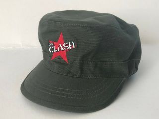 The Clash Military Style Adult Cadet Hat - Concert Album Cap - Old Stock