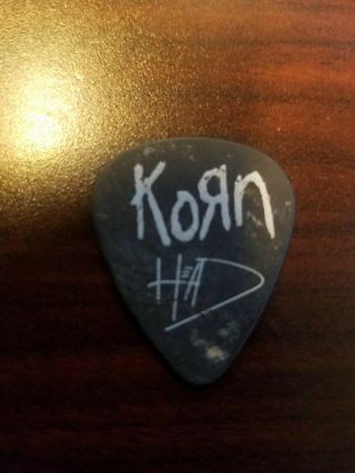 Korn Head Guitar Pick " I Am Second.  Com 