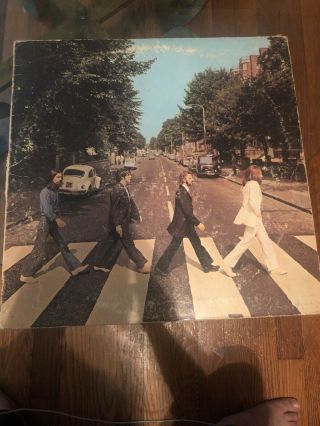 The Beatles Abbey Road Record Album (vinyl Record) 1969 Album -