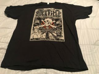 Welcome To Rockville 2013 Concert T Shirt 2x Skynyrd Alice In Chains