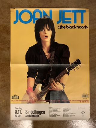 Joan Jett Concert Poster