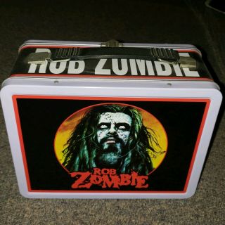 Vintage Rob Zombie Metal Lunchbox Old School