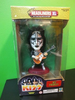 Rock Headliners Xl Kiss Ace Frehley Figure Spencer Gifts Exclusive Sculpture