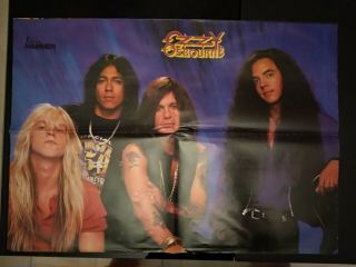 Ozzy Osbourne Vintage Poster Heavy Metal Black Sabbath Iron Maiden Metallica