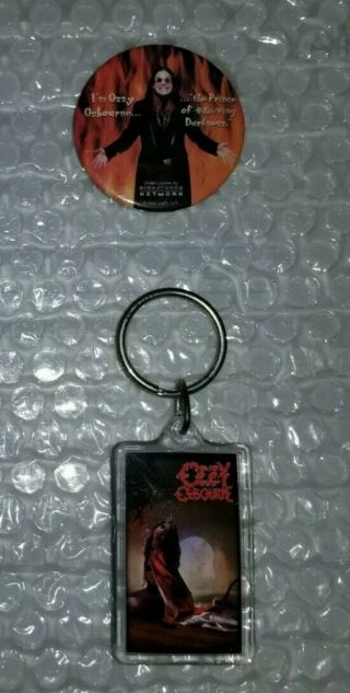 Ozzy Keyring And Pin