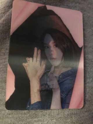 Twice 2nd Mini Album Page Two Chaeyoung Special Lenticular Photocard Official