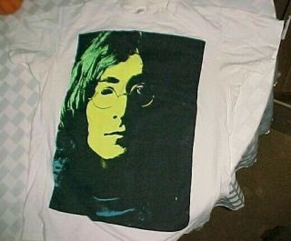 John Lennon - Large T - Shirt 1981