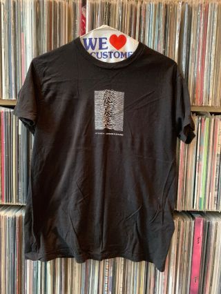 Joy Division Unknown Pleasures Shirt Tour Order Large T - Shirt