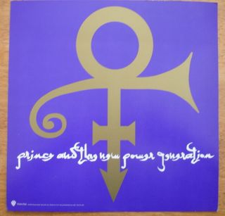 PRINCE - Large record store promo cards for O{,  Love symbol Album release.  X 2 2