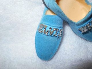 Elvis Presley Christmas ornament Blue Suede Shoes 3